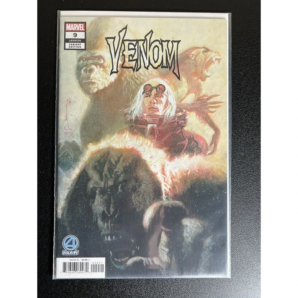 Marvel Comics- Venom #9 Bill Sienkiewicz Variant- 1st Full Dylan Brock- Cates